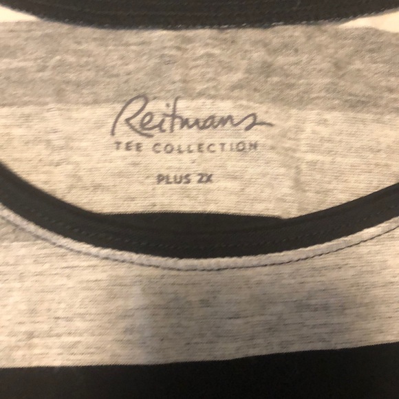 Tank Top, Loose Fit, Size 2X Plus - Picture 2 of 2